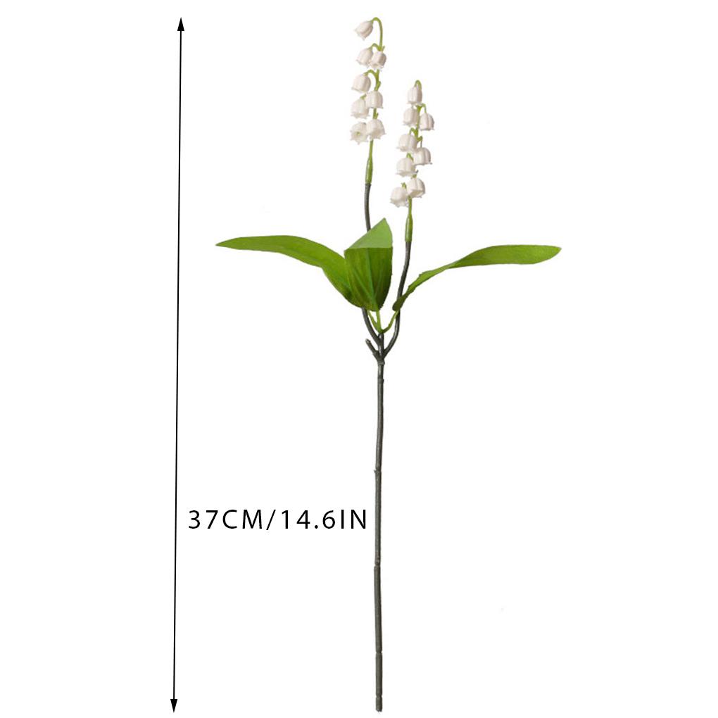 Artificial Bell Orchid Flower Decor Home Office Table Centerpiece Simulation Flower