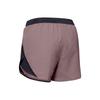 Under Armour Fly-By 2.0 Running Shorts Women Shorts Gray Pink 1350196-662