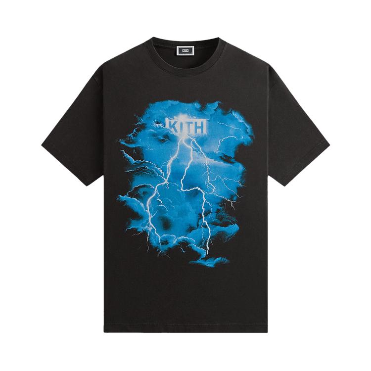 

Kith Storm Винтажная футболка Черный Мужские топы KHM033552-001 XL