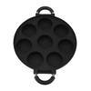 Egg Frying Pan 8 Hole Design Multifunctional Non Stick Egg Pancake Steak Pan for Travel Camping