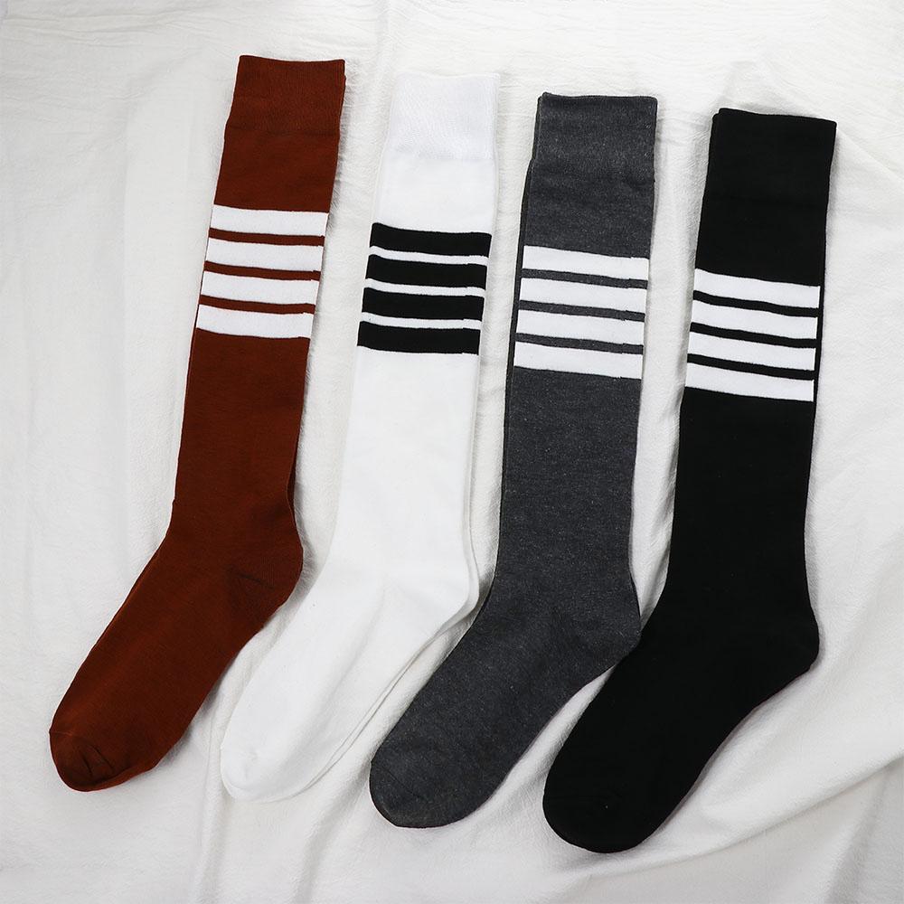 

Sexy Unique JK Student Cotton For Girl Striped Socks Women Stockings Knee High Socks Hosiery серый