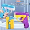 Foldable Hand Twist Toy Linkage Slide Design Portable Stress Relief Rotating Hand Toy Multi Color For Kids Party Gift Relax Use