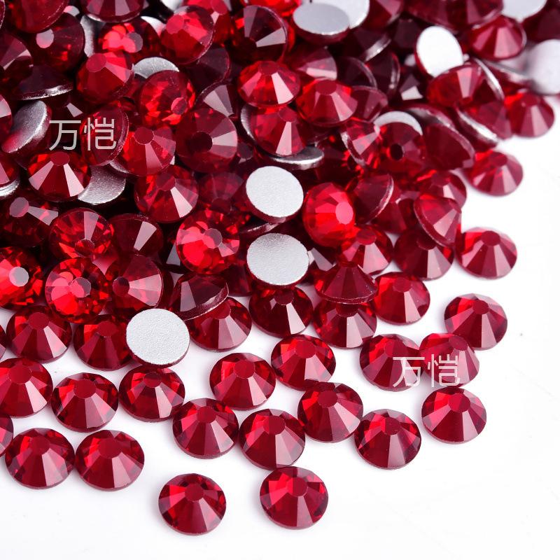 Ss3-Ss16 Mixed Size Flat Bottom Drill, Mobile Phone Case Diy Sticker Diamond Crystal Glass, Creative Nail Art Jewelry Accessories