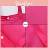 Premium Foldable Button Shopping Bag Reusable Tote Pouch For Women Travel Storage