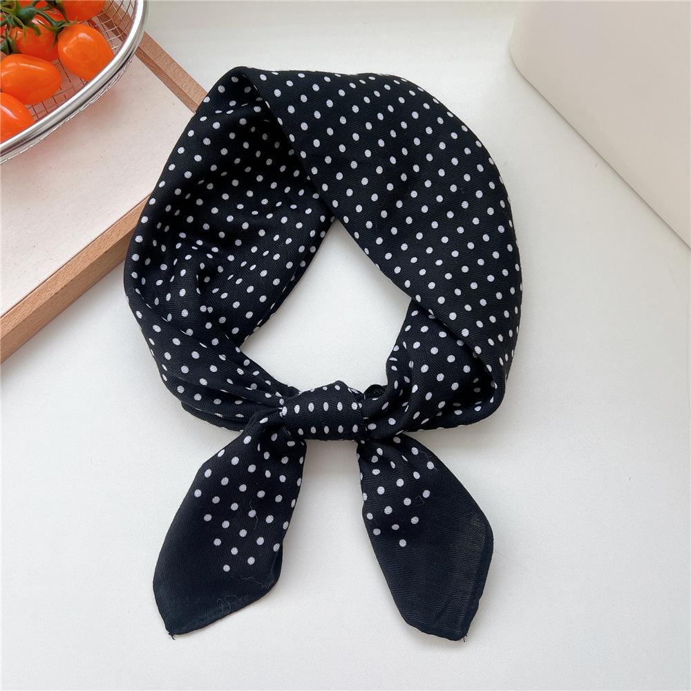 Paisley Flower Print Handkerchief Soft Cotton Linen Head Neck Scarves Hair Scarf Neckerchief Headscarves Square Scarf Headband