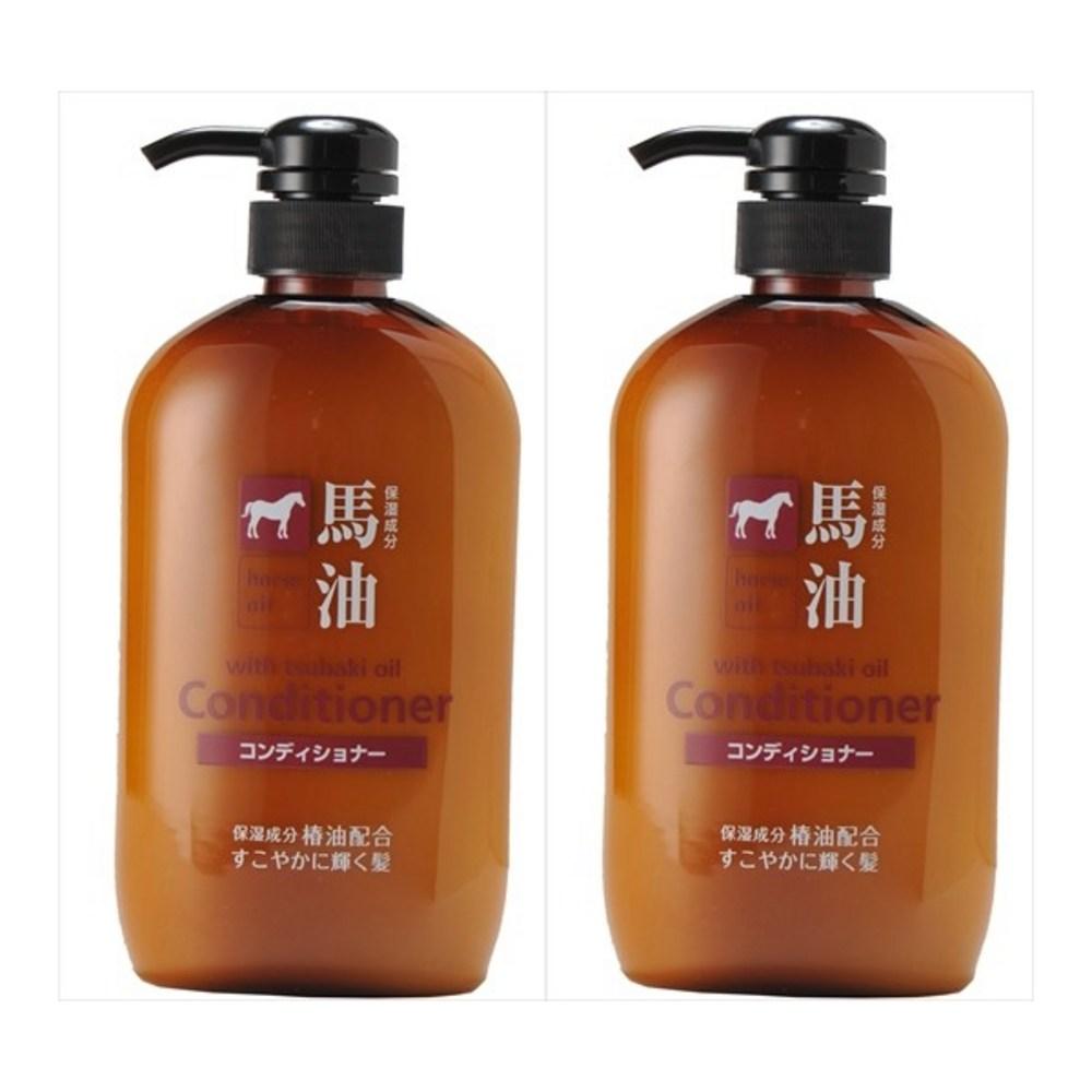 Cosme Station Horse Oil Shampoo & Conditioner 2 pcs 600ml