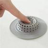 Anti-clogging Filter Silicone Wheat Straw Portable Bathroom Hair Filter Mesh Kitchen Sink Floor Durable Drain Cover Waste Plug