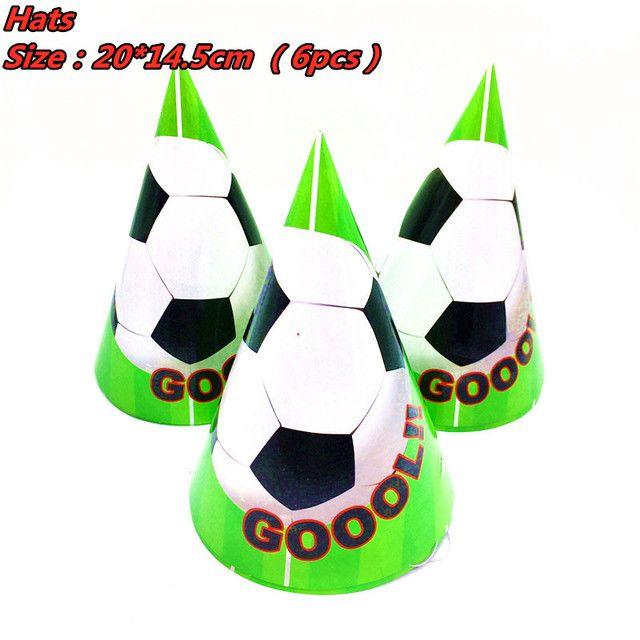 Football-themed Party Package - Green Football Birthday Party Decoration Supplies, Disposable Tableware, Football Set