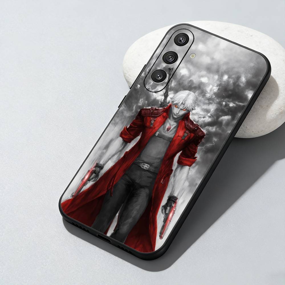 DMC D-DanteS Game D-DevilS Cry Phone Case For Samsung Galaxy A73,A72,A71,A70,A52,A51 Others Soft Black Cover