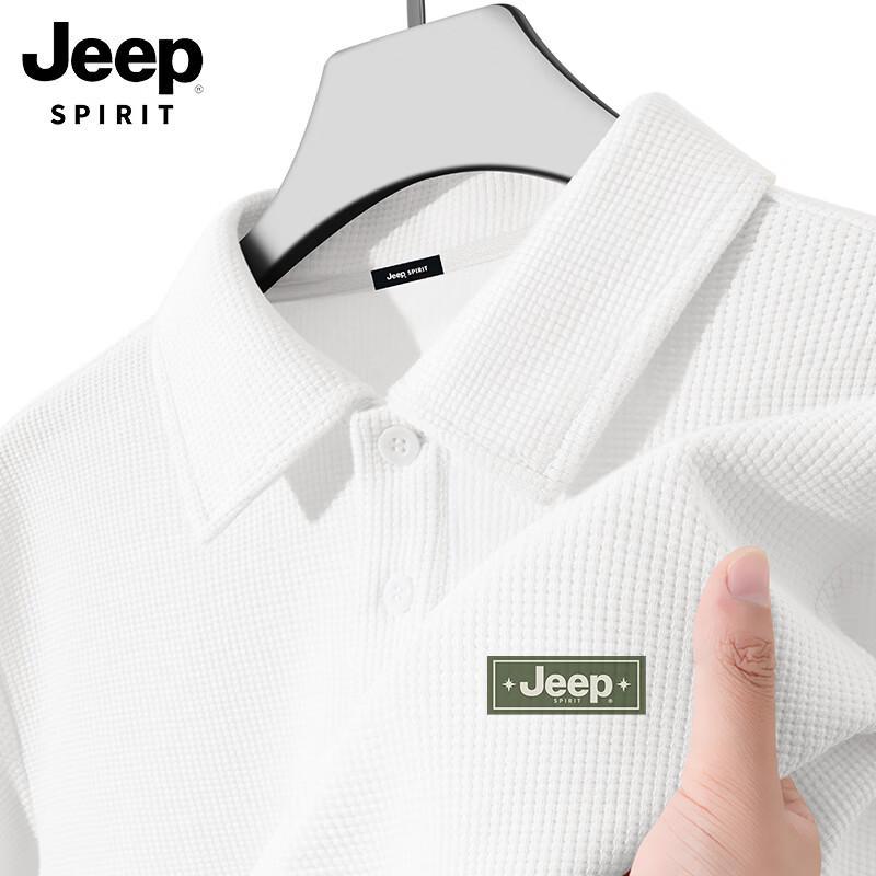 

Мужская вафельная футболка-поло с коротким рукавом JEEP SPIRIT 2XL