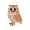 Ubia Yellow 10 X X Garden Left-Facing Owl, 8.5 13.5 Cm, Figurine, Ornament, Animal, Decor, Bird, H17003-1