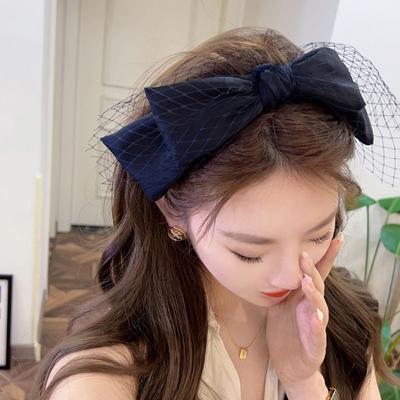 Hair Hoop Bowknot Hair Band Female Hair Accessories Balletcore Bow Headband Korean Style Headwear