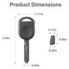 2x Uncut Ignition Key Transponder Chip For Ford 4D-63 4D63 40-Bit 80-Bit H84-PT