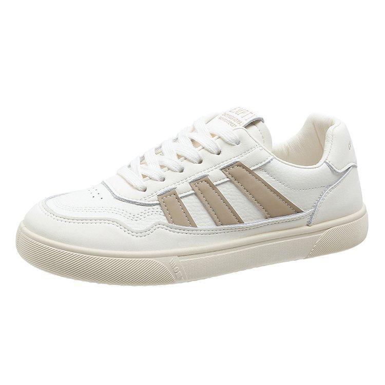 Little white shoes women's summer new flat baseplate shoes student thin trendy sports and leisure shoes