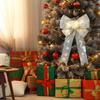 Christmas Decorations Lightweight Christmas Tree Decorations Print Decorative  Practical Portable Christmas Bow Ornament