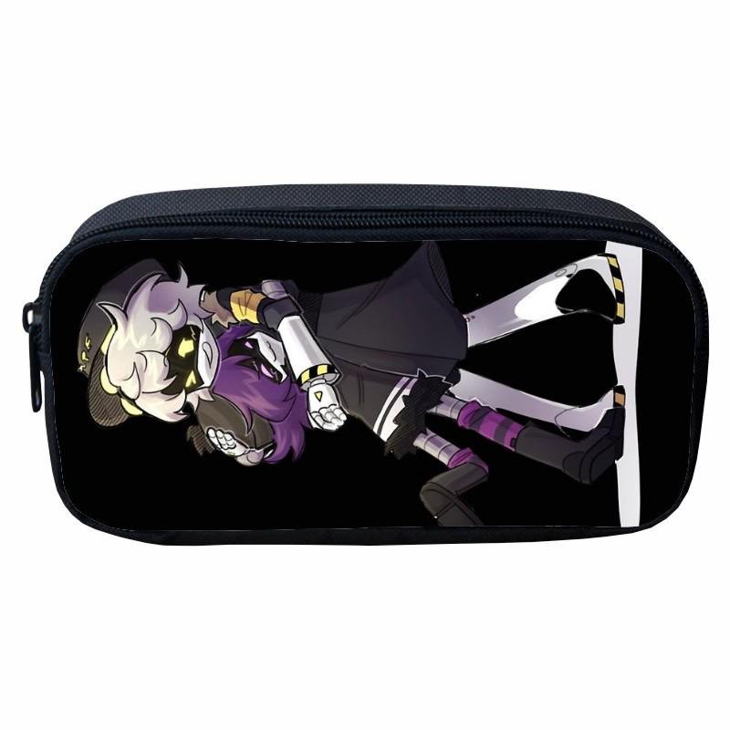 Murder Drones Cartoon Pencil Case for Kids - Stylish Storage Stationery Box