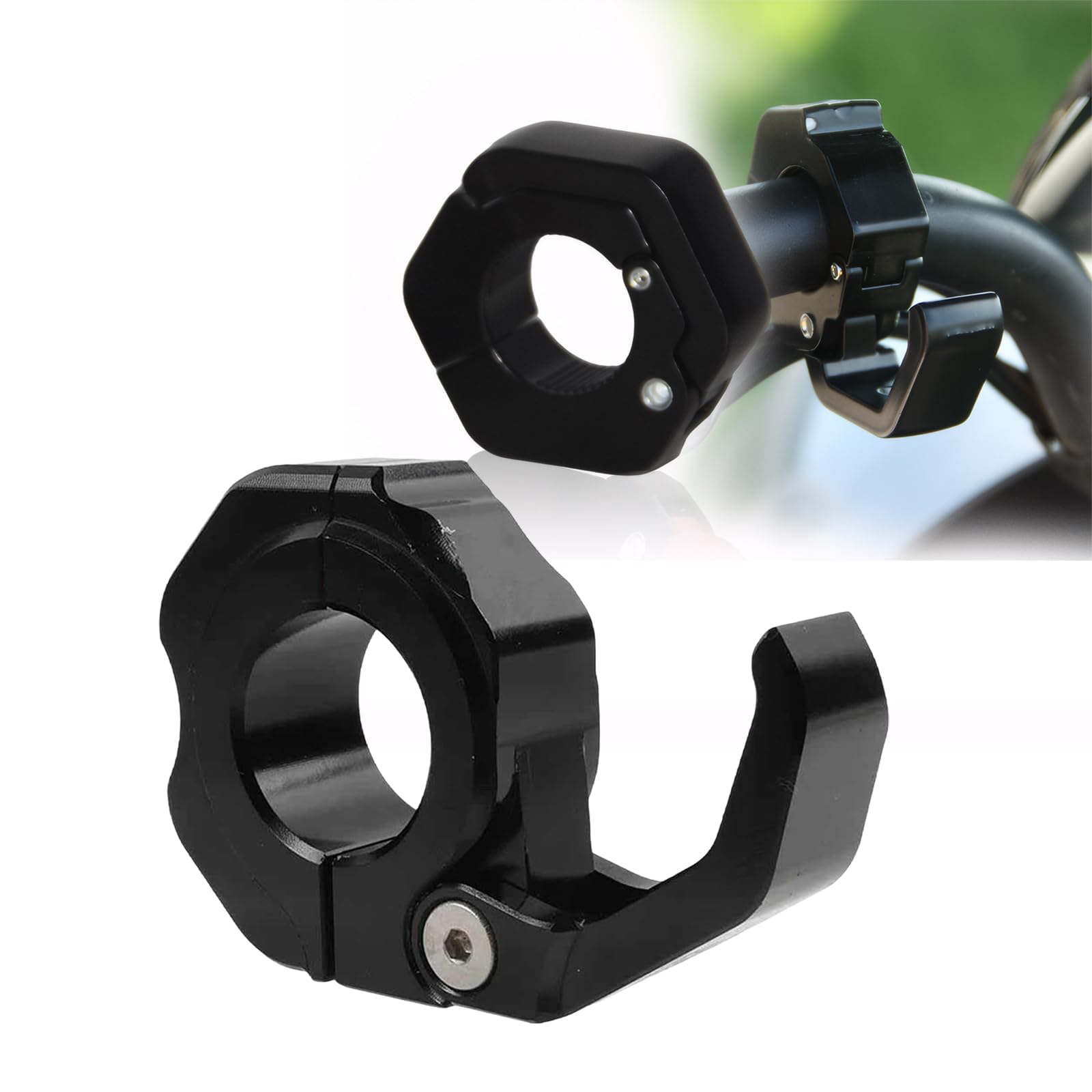 BLOOPIC Bike Hooks, Helmet Hooks, Bike Accessories, Anti-Theft Design, Corner Posts, Durable, Resistant,