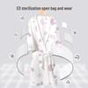 Individually Packaged Disposable Thickened Bathrobe for Travel & Hotel Use - Women's Pajamas Robe