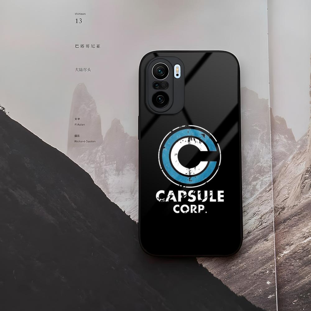 Capsule Corp Skullies Phone Case Tempered Glass For Xiaomi 15 14 12 Lite Pro 13 11t Lite POCO M6 M5 X6 X5 X3 F5 F6 Pro Cover