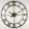 Hot-selling Iron Mute Wall Clock, Simple Clock Bar In the Living Room, Creative Metal Clock