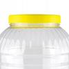 5x Behälter GLAS 5l Kunststoff MULTIFUNKTIONALE Gläser Für Liköre Lebensmittel
