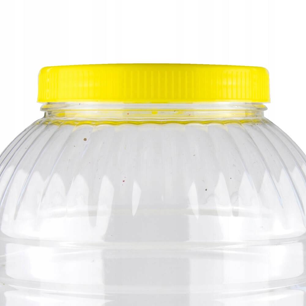 5x Behälter GLAS 5l Kunststoff MULTIFUNKTIONALE Gläser Für Liköre Lebensmittel