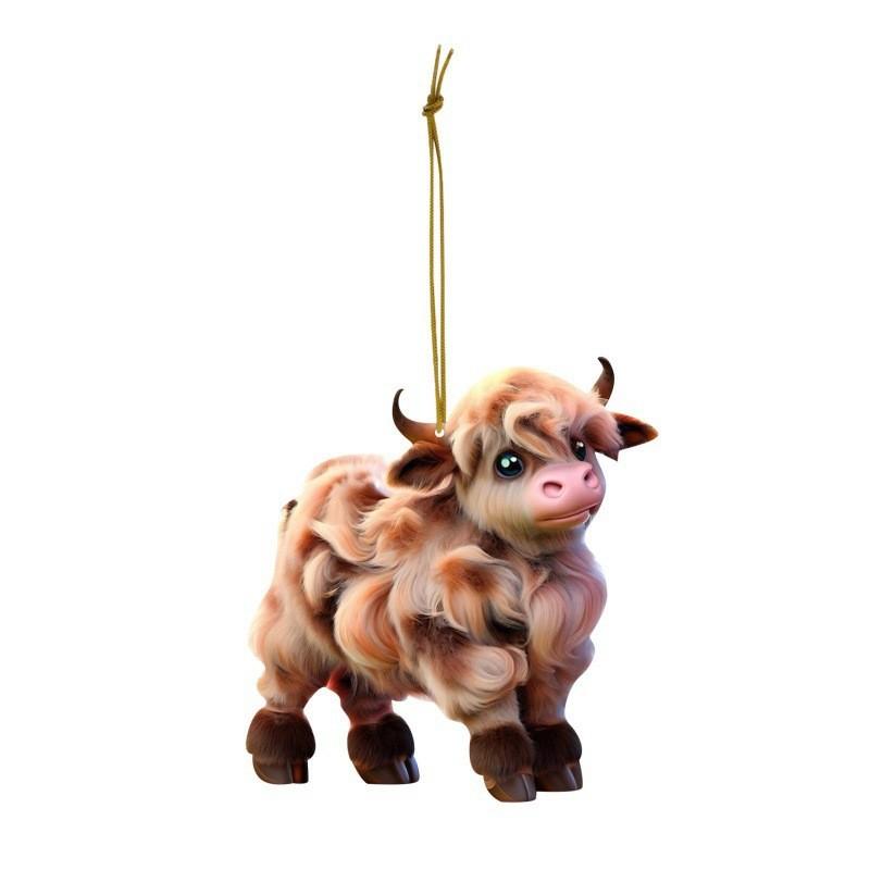 

Восхитительные акриловые украшения с животными для рождественской елки и стильного домашнего декора 7