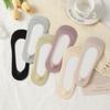 Women's Summer Thin Non-slip Boat Socks Cotton Soles Ice Silk Shallow Invisible Socks Summer Short Socks
