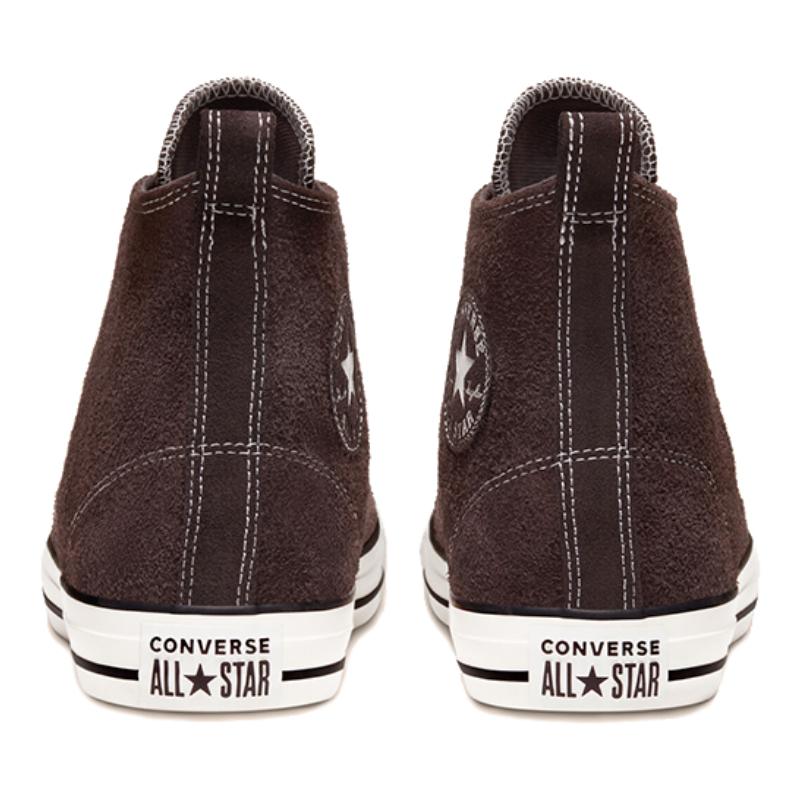 Converse Chuck Taylor All Star Suede High Top Comfort Suede High Top Espadrille Unisex Brown Red