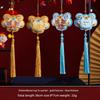 Dragon Boat Festival Fragrance Sachet Pendant, Peace Amulet Embroidered in Traditional Chinese Style, Portable Hanging Ornament for Neck or Car