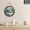 Vintage Rustic Metal Round Wall Sign Retro Plaque for Bathroom Office Cafe Decor