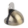 Stainless Steel Magnetic Door Stopper - Punch-Free, Anti-Collision, Rubber Top Limiter
