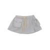 PIV’VEE Drawstring Utility Skirt (Space Silver)