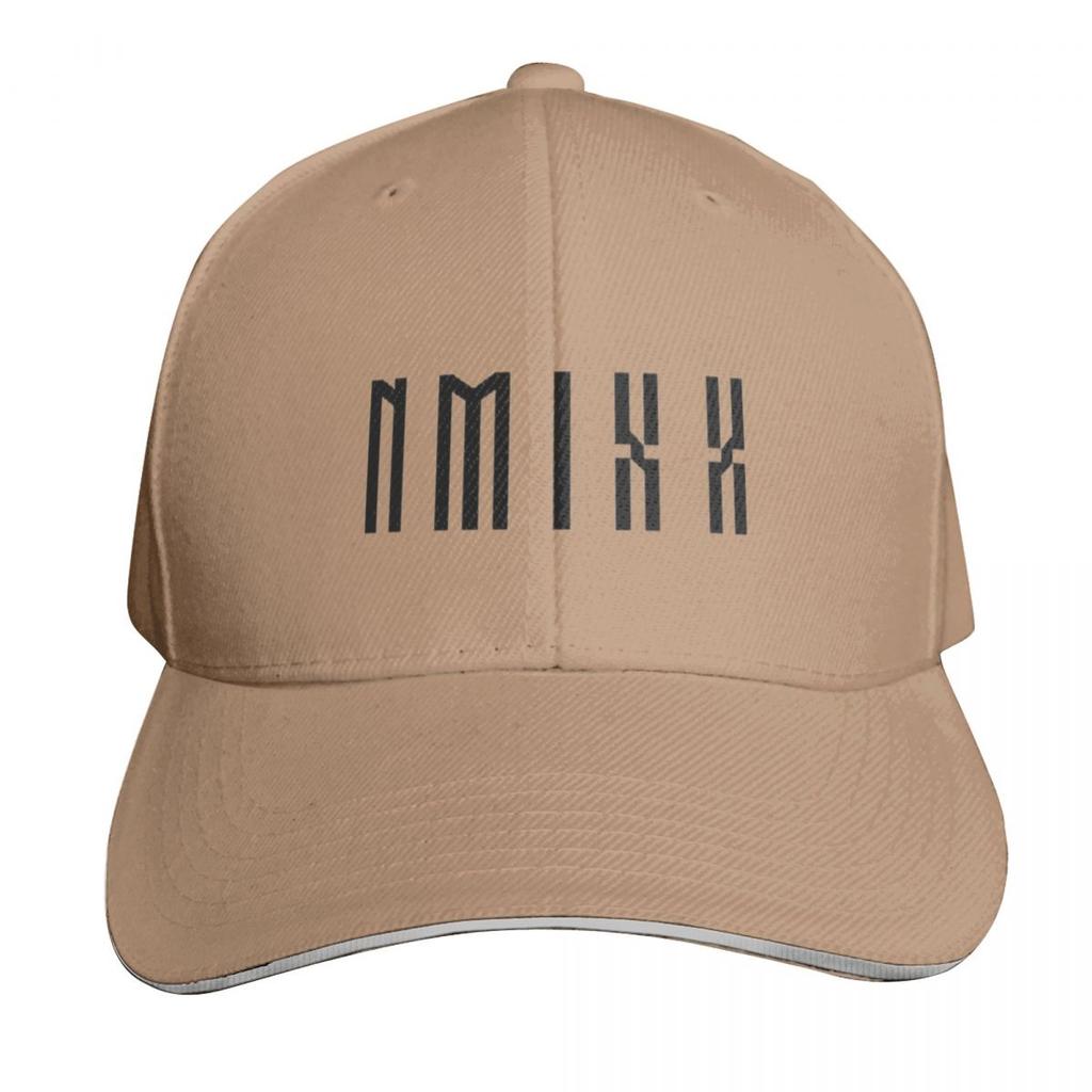 NMIXX ( ) Kpop logo Baseball Cap fashionable Golf custom caps Trucker Hat Women Unisexs