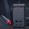 DC To AC Converter Car Power Inverter For Camping Black Portable Car Power Inverter Inverter Quick Installation