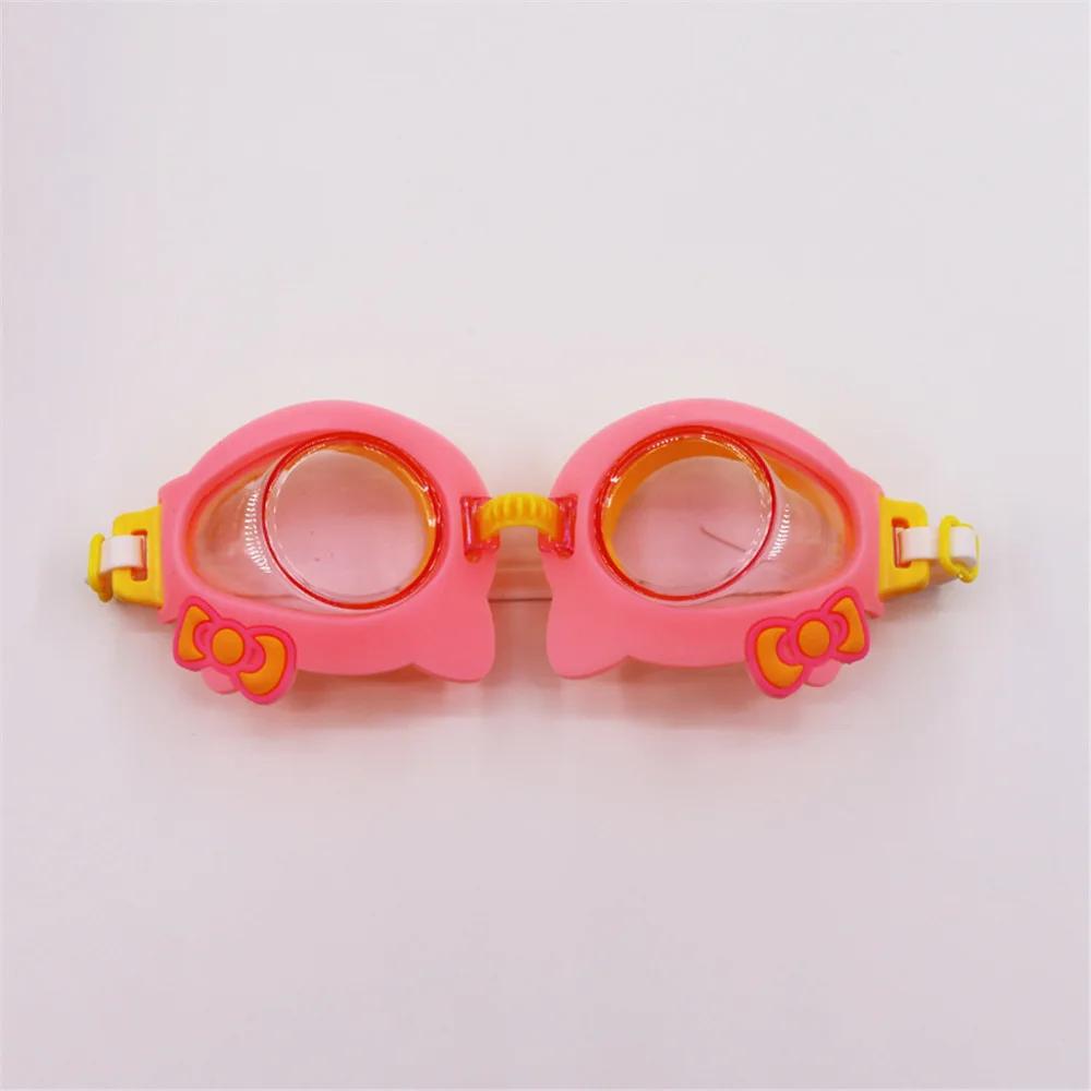 Kids Swimming Glasses One - Piece Cartoon Goggles for Children Comfort Waterproof Diving Equipment