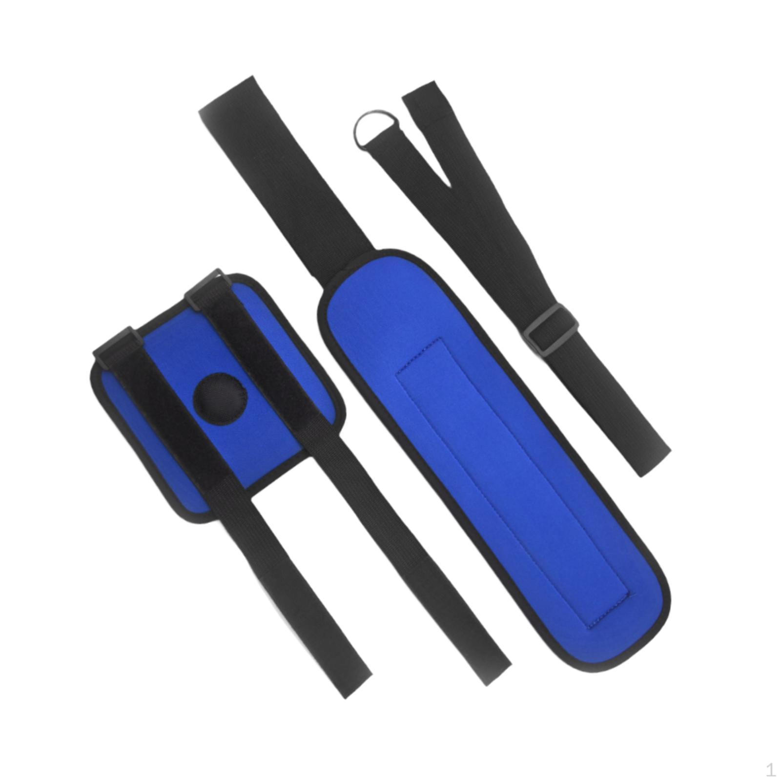 

Ремешок для тренировок в бейсболе, Помощь для отбивания Премиум Регулируемый Универсальный Профессиональное Оборудование для отбивания синий