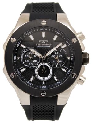 Chronografo laikrodis T6C22BB Juodas [Technos] Vyriškas