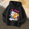 2026 Autumn Winter PAW Patrol On Patrol Casual Print Hoodie for Kids Toddler Boys Girls Casual Pullover Sweatshirt Soft Cozy Top