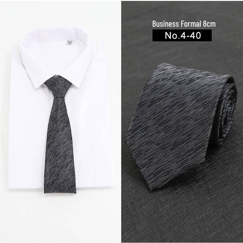 Men's Formal Business Casual Solid or Striped Tie