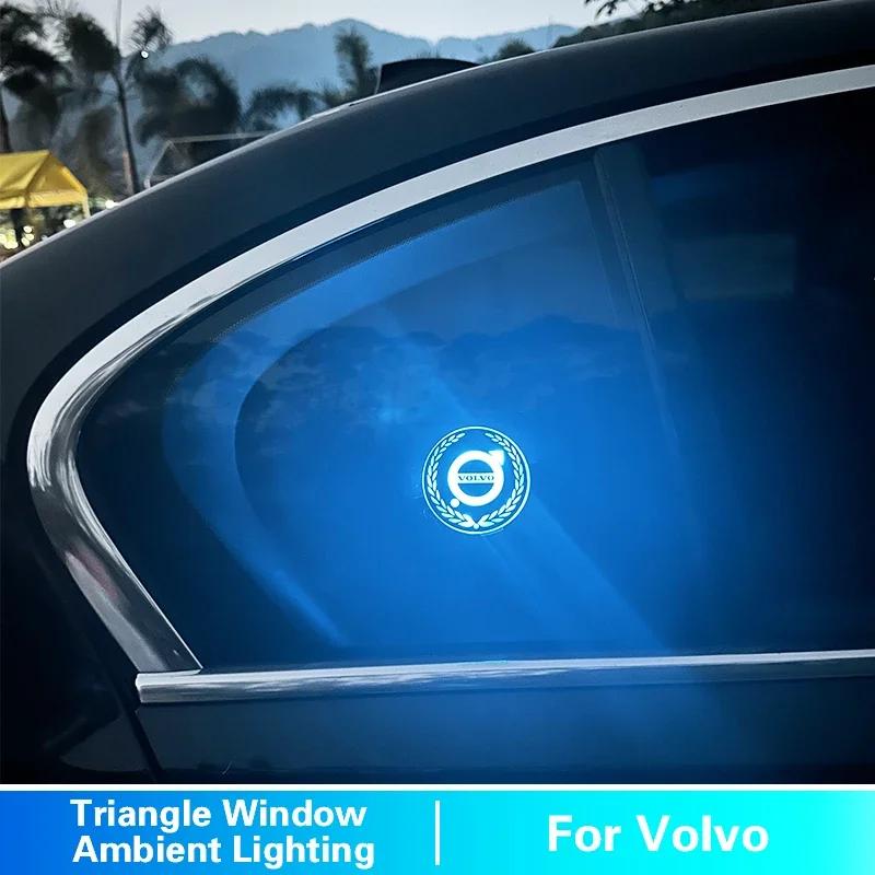 

Automotive triangle window atmosphere lamp is suitable for Volvo XC60V50XC90XC40V70S40S8 window badge lamp solar supplies. 1PCS