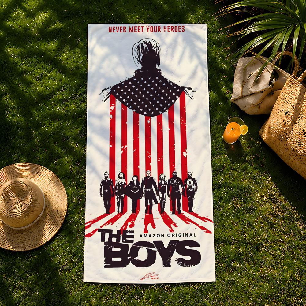 Drama T-The B-Boys Towel Beach Towel, Quick Drying Absorbent Bath Towel For Swim,Gym,Camping,Outdoor Hot