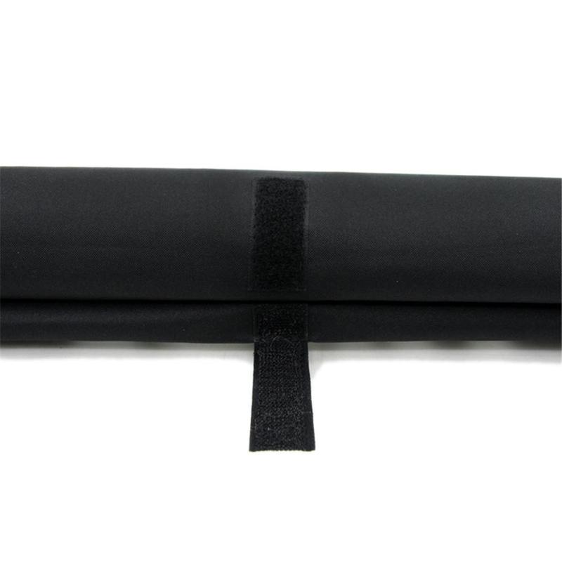 Par de Coxins Infláveis Oxford Universais para Rack de Teto, Cobertura de Travessa Acolchoada, Pano Protetor para Bagageiro, Rack de Bicicleta para Carro