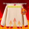 Children's Red Fleece-Lined New Year Hoodie - Thick, Warm Pullover for Medium and Large Kids