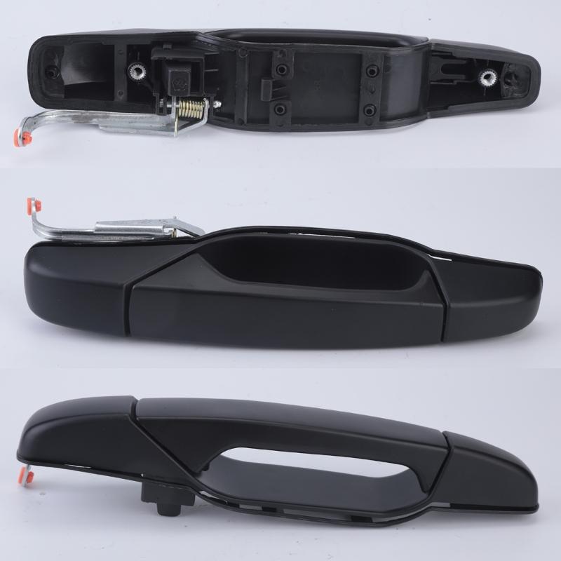 20828258 Car Exterior Door Handle Set, 4 Piece Plastic Replacement Parts for Worn Handle Service, Door Access Repair, and Daily Upkeep Work