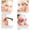 66-Piece Anti-Scratch Eyebrow Razor Set with Safety Net for Beauty Salons