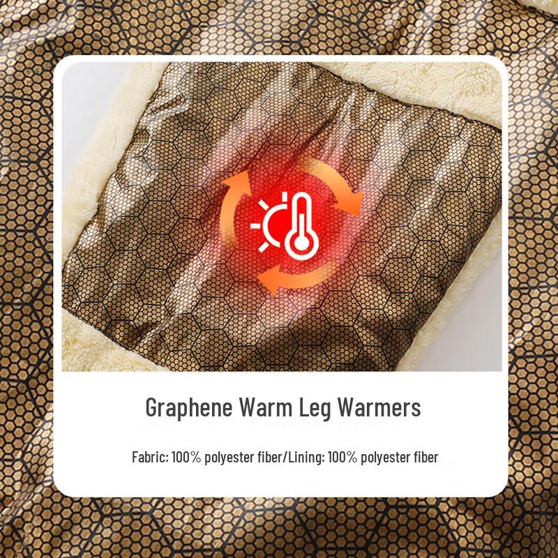 MaoRen Men's Graphene Lambswool Fleece-Lined Winter Pants