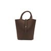 AquaGarage Vertical Bucket Tote Chocolate Bag, Women's Handbag,