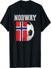 NORWAY Flag - Soccer Futbol Football T-Shirt