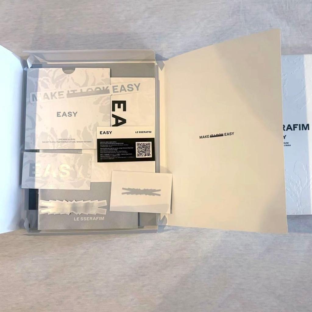 [USED] LE SSERAFIM EASY CD Album Le Seraphim